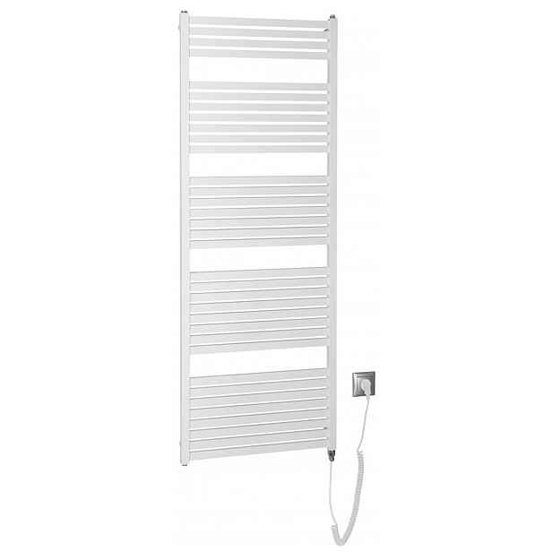 Aqualine - Topné těleso TONDI-E 60x169 cm, 800W, bílá DE490T