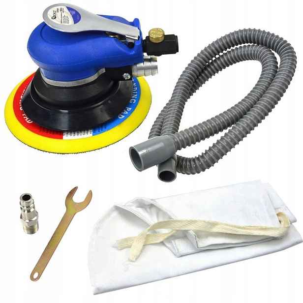 Geko Pneumatická Bruska 150 MM 9000 Ot/min G03140
