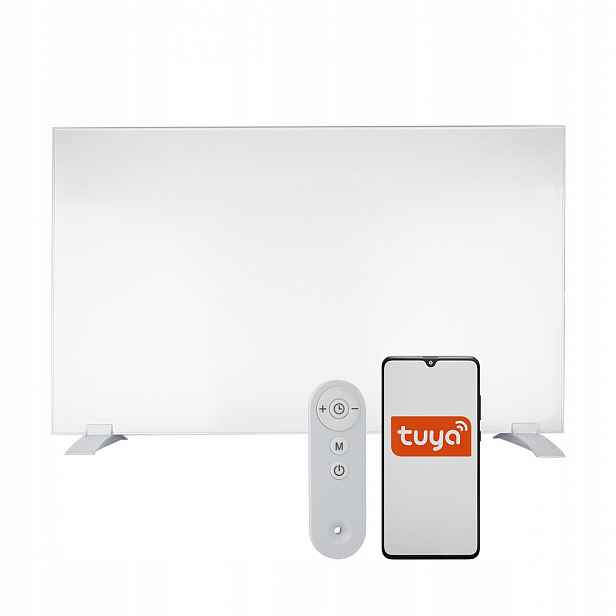 Infračervený topný panel Greenie s dálkovým ovládáním WIFI/Tuya 60x120 cm 720 W do 18 m2