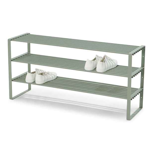 Šedozelený kovový botník 100x48,5x29 cm Rex – Spinder Design