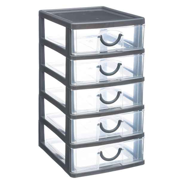 5five Simply Smart Organizér s pěti zásuvkami Organised