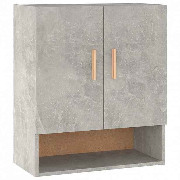 vidaXL Nástěnná skříňka betonově šedá 60 x 31 x 70 cm kompozitní dřevo