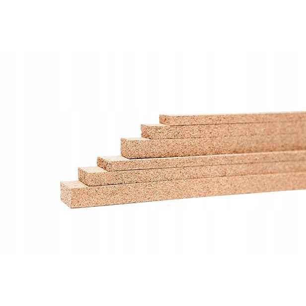 Korková dilatační lišta dilatační podlaha 5x23 mm 40 kusů