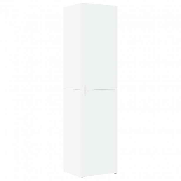 vidaXL Skříň highboard bílá 45 x 42,5 x 185 cm kompozitní dřevo