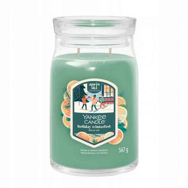 Yankee Candle Signature Velká svíčka Holiday Winterfest