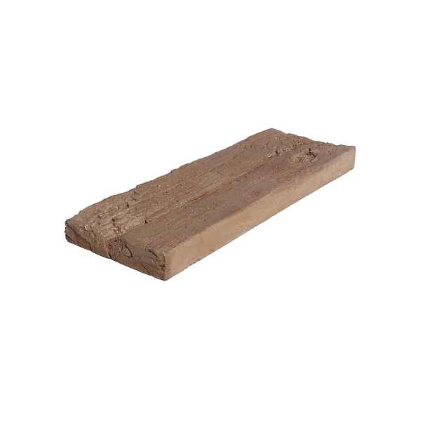 Dlažba betonová Presbeton BARK 4 reliéfní kůra hnědá 225×675×50 mm