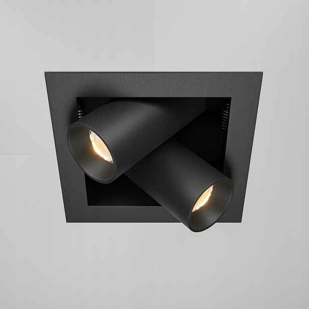 Maytoni Technical Magnum Zapuštěná lampa DL094-02-7W3K-B černá