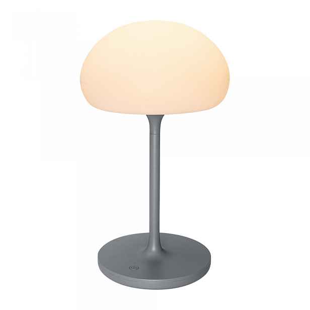 Zahradní Led lampa 4.8W Šedá Terasa IP44 Bateriové stmívání Nordlux 20 cm