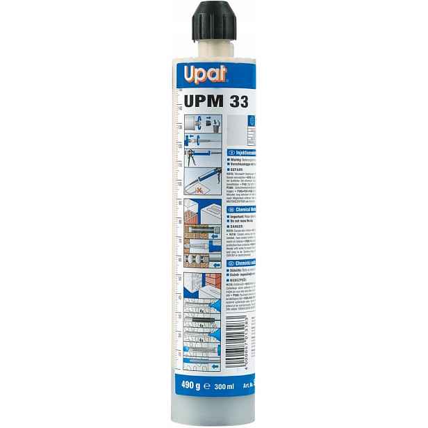 Injekční malta pryskyřice Upat Upm 33 300 ml 12 kusů