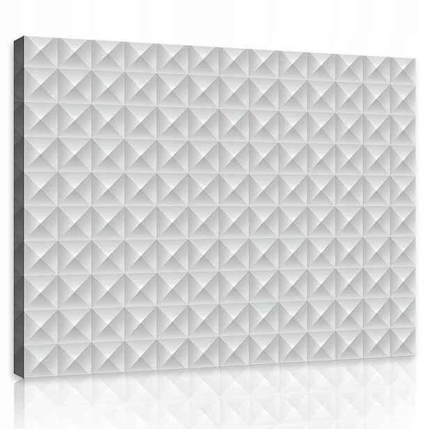 Obraz 80x60 Geometrický minimalismus v odstínech šedé pro kancelář