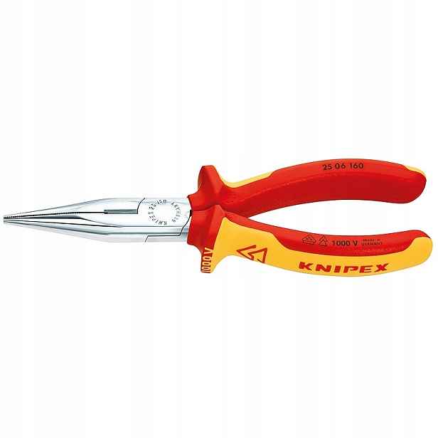 Půlkulaté štípací kleště Knipex 2506160 160 mm