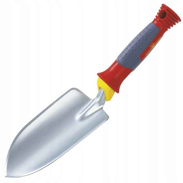 Zahradní lopatka na květiny 7 cm kovová s rukojetí z plastu LU-2K Wolf-Gar