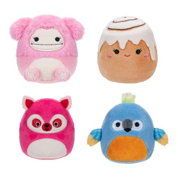 Plyšové hračky v sadě 4 ks Micromallows 4Pack – SQUISHMALLOWS