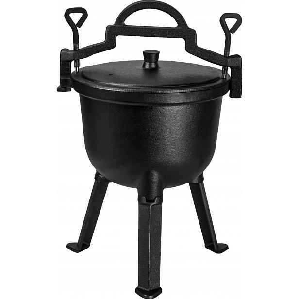 Litinový lovecký kotlík 4L Kraft&dele KD4185