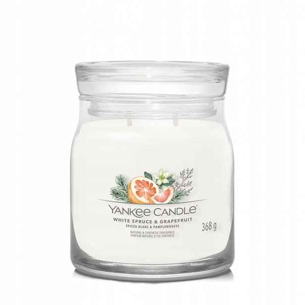 Yankee Candle White Spruce Grapefruit střední