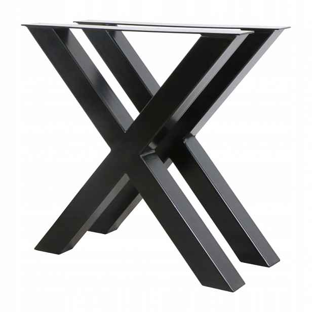 Kovové nohy pro stůl loft industrial 75 x 72 cm