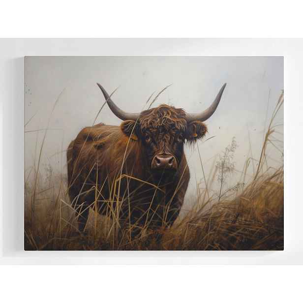 Plakát Zvíře Fauna Kráva Skotská Skotsko Highland 100x75