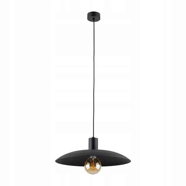 Převis Lampa Moderní Černá 1xE27 Nastavení Výšky Astra pro Tk Lighting