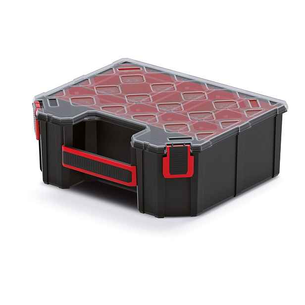Prosperplast Organizér TAMON IX černo-červený, varianta 28,4 cm