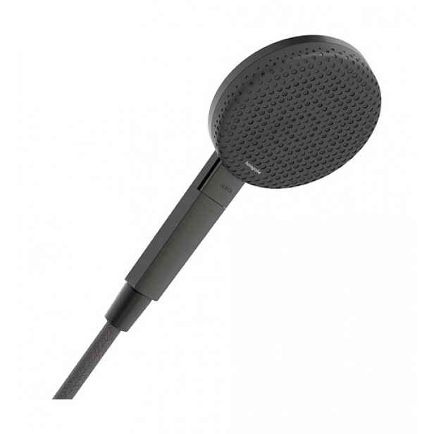 Ruční sprcha Hansgrohe Raindance Alive Select S kartáčovaný černý chrom 24500340