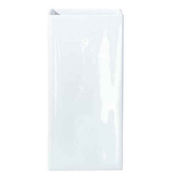 Váza QUADRO ASA Selection bílá, 16 cm
