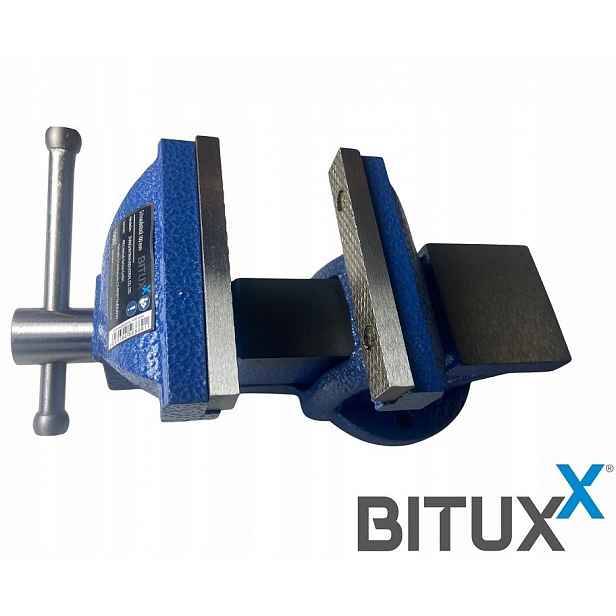 Bituxx Svěrák 100 mm Litinové Čelisti Stolové zámečnické