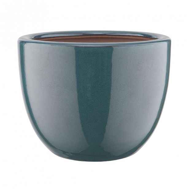 Butlers GLAZE Květináč 24,5 cm - modrá