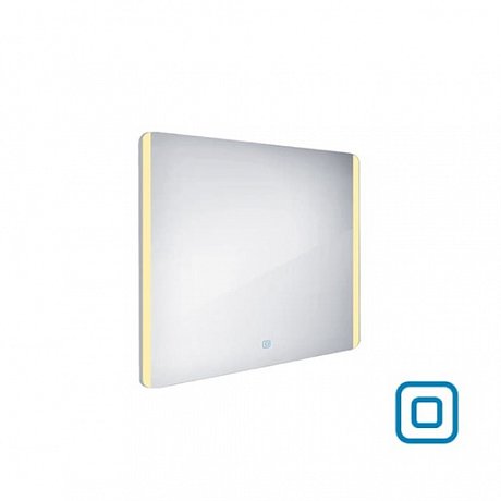 Zrcadlo se senzorem Nimco 70x90 cm hliník ZP 17019V