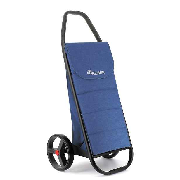 Nákupní taška na kolečkách 53 l Com Tweed Polar Black Tube – Rolser