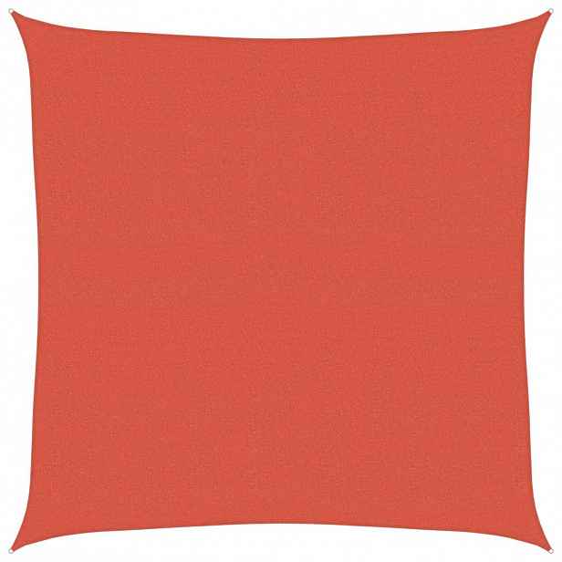 vidaXL Plachta proti slunci 160 g/m² čtverec terakota 4,5 x 4,5 m HDPE