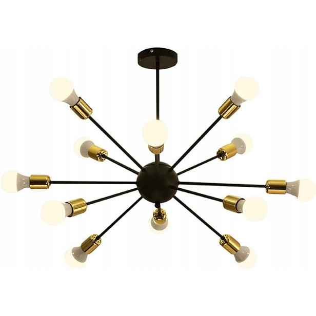 Závěsná lampa Sputnik Lustr, 12-bodová Moderní styl