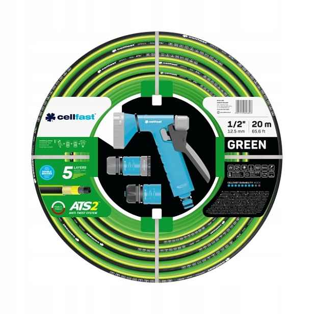 Zavlažovací Sada Zelená 1/2'' 20 M Energo