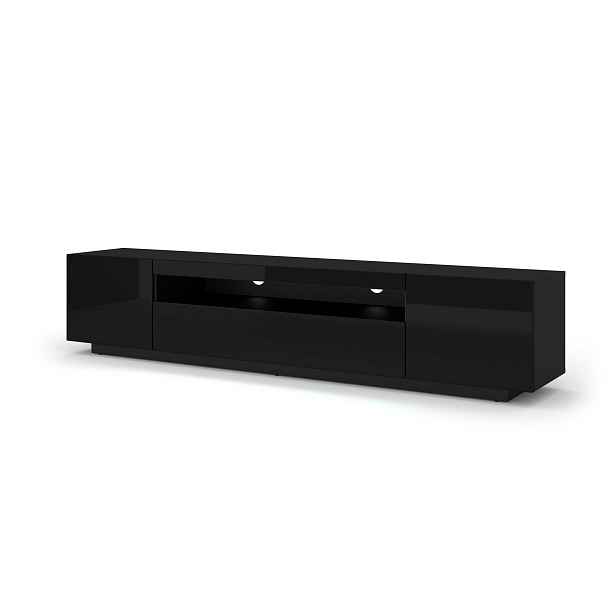 ARTBm TV stolek AURA 200 | černý lesk