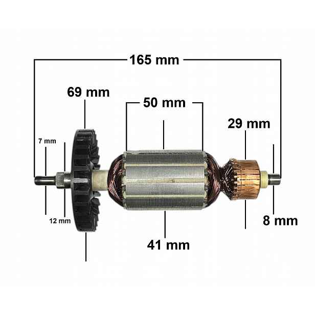 Oběžné kolo pro brusku Makita 9016B 516334-6 (jk 099)
