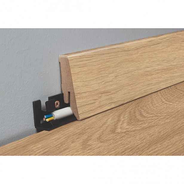 Lišta soklová Naturel hnědá, MDF, délka 260 cm, L58C8465