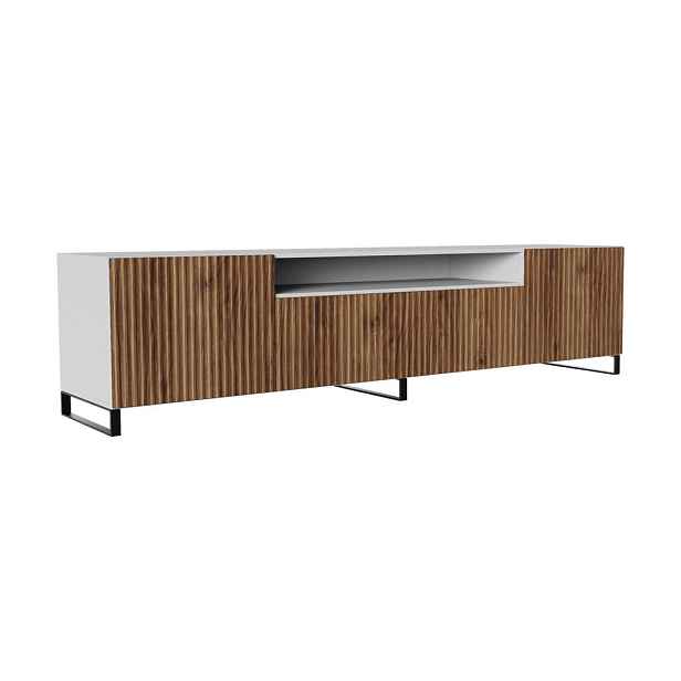 MASSENO STOJACÍ TV STOLEK VAREN, 200/41/40 cm, dub Artisan /, dekor dub