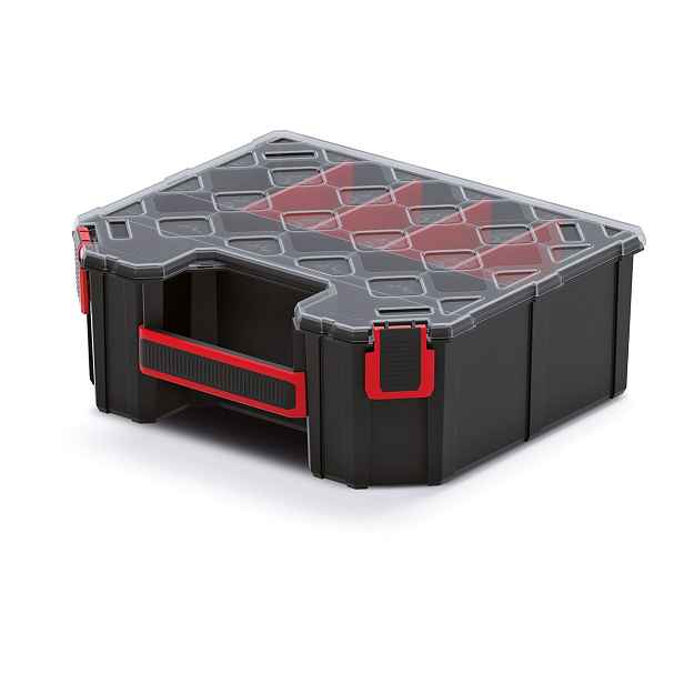 Prosperplast Organizér TAMON X černo-červený, varianta 577x390x105 mm