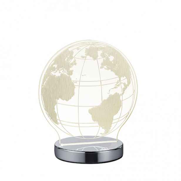 Reality Globe led stolní lampa chrom r52481106 RER52481106