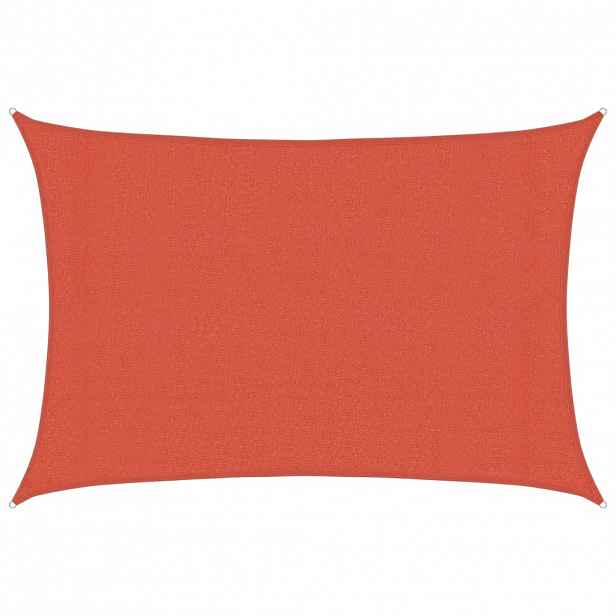 vidaXL Plachta proti slunci 160 g/m² terakotová 3 x 5 m HDPE