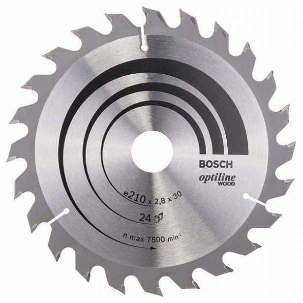 Kotoučová Pila-h Optiline Wood 210*2,8*30/Z24 B 2608640621