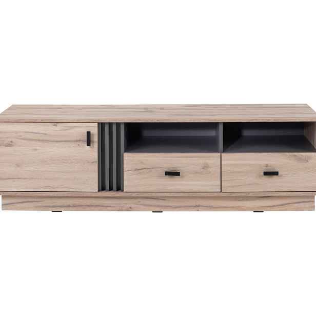 MASSENO TV STOLEK PUNTO, 155/45/48 cm, dekor dub