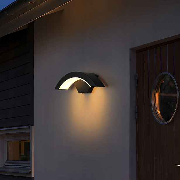 Lampa zahradní fasádní venkovní nástěnné svítidlo Led 18W Hydroizolace IP65
