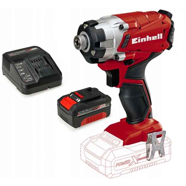 Einhell Příklepový Šroubovák Te-ci 18/1Li 4510034 Sada Akumulátor 4,0AH+NABÍJENÍ