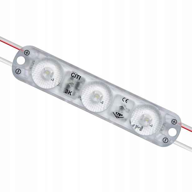 Led modul Citi Lens V3 6500K, 12V, 1,08W pro reklamy, stropy, podsvícení