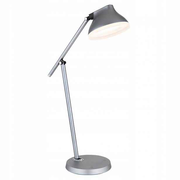 Stolní lampa Led pohyblivá Šedá 4000K Nastavitelná Globo Osvětlení
