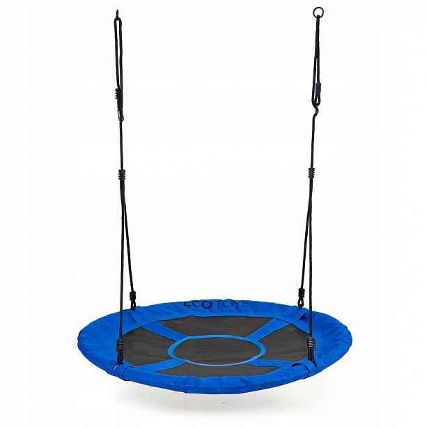Zahradní houpačka houpací hnízdo 100 cm modrá Ecotoys