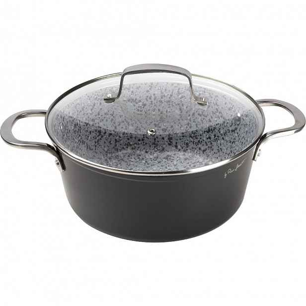 Kastrol s poklicí 24CM Granit Lamart LT1254