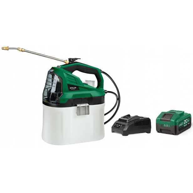 Postřikovač SPS20-500 Set Akumulátor 4AH 20V S-volt Stalco S-97373