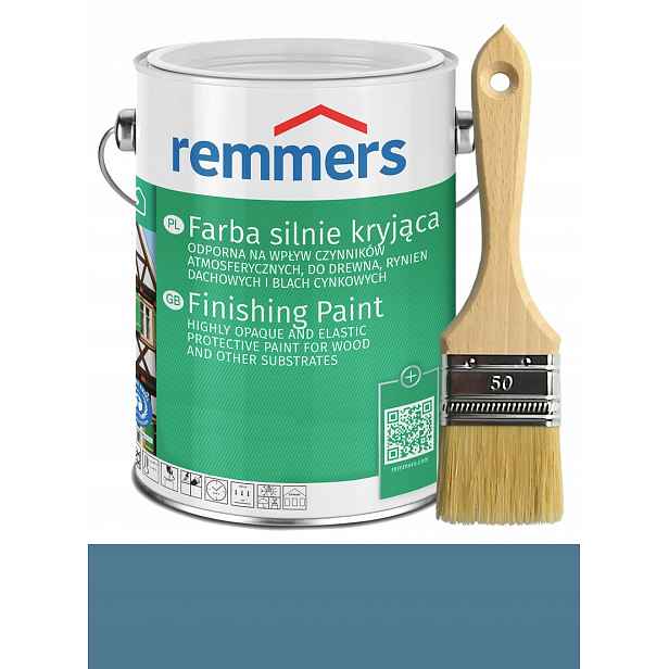 Remmers Deckfarbe barva na dřevo 2,5L Světle Modrá