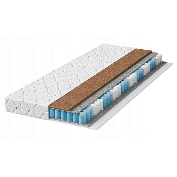Taštičková matrace 80x200 pružinová kokos Polo 15 cm antialergická H2/H3